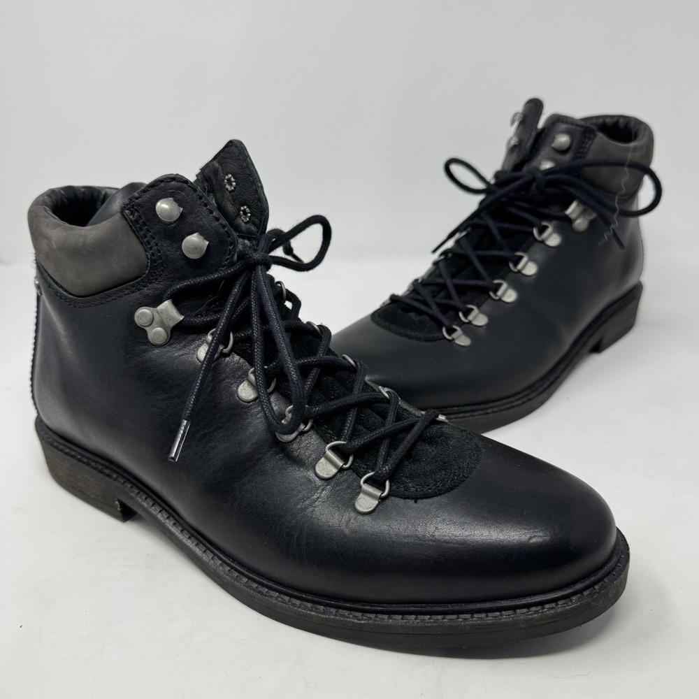 Vintage PAJAR Boots Black Leather Waterproof Lace Up Boots Men's‎ Size 9